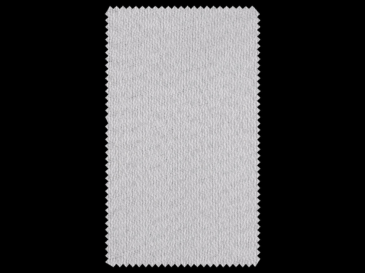 Căptușeală țesută termoadezivă extensabilă kufner 53 g/m² lățime 150 cm - Negru (1 Metru)