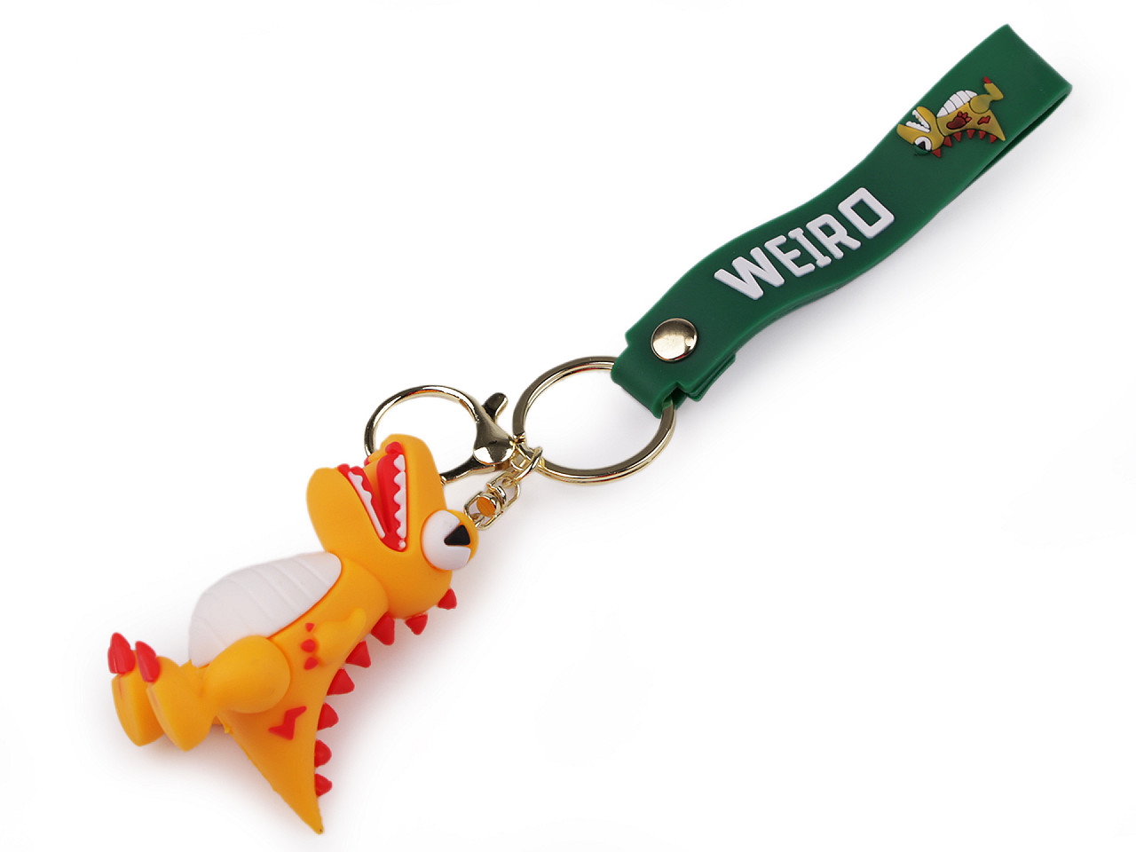 Breloc chei / rucsac 3d - Roșu (1 Bucată)