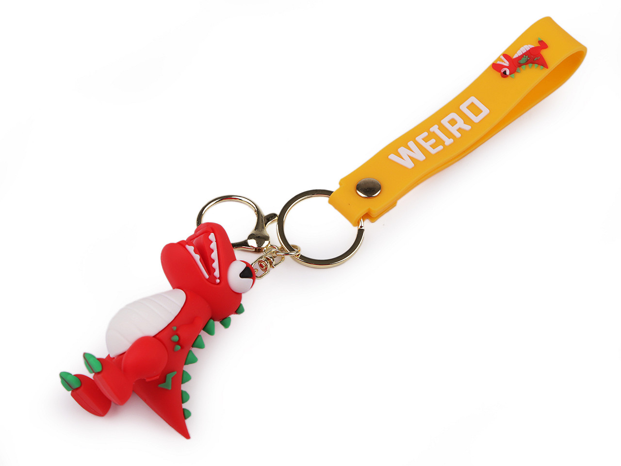 Breloc chei / rucsac 3d - Roșu (1 Bucată)