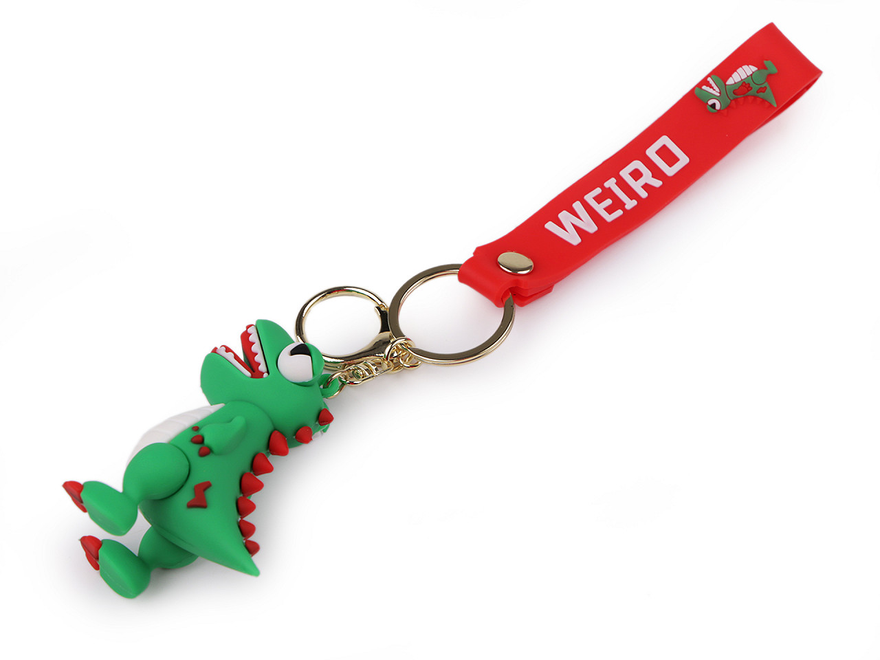 Breloc chei / rucsac 3d - Roșu (1 Bucată)