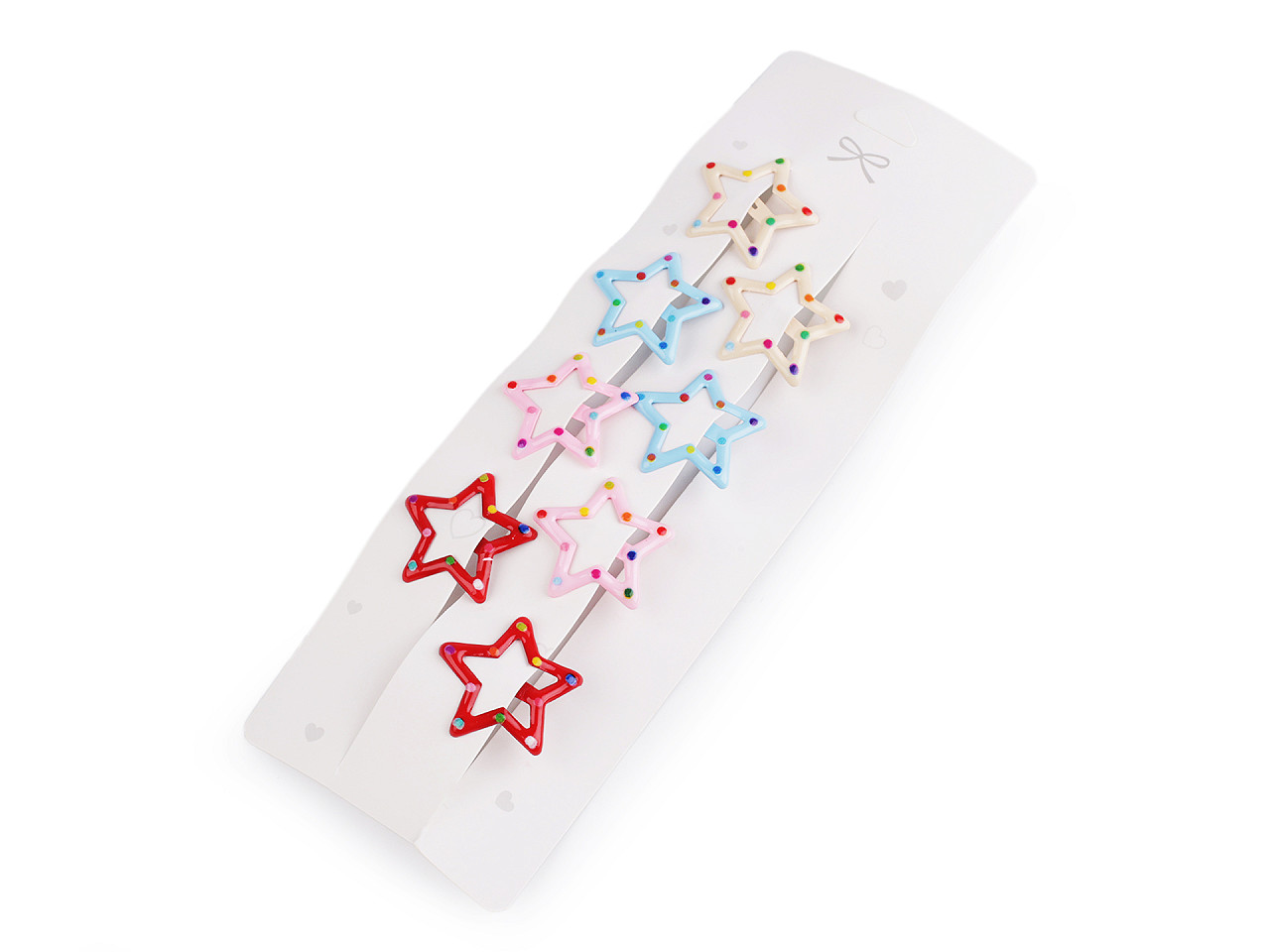 Agrafă de păr star - Mix (8 Bucăți)