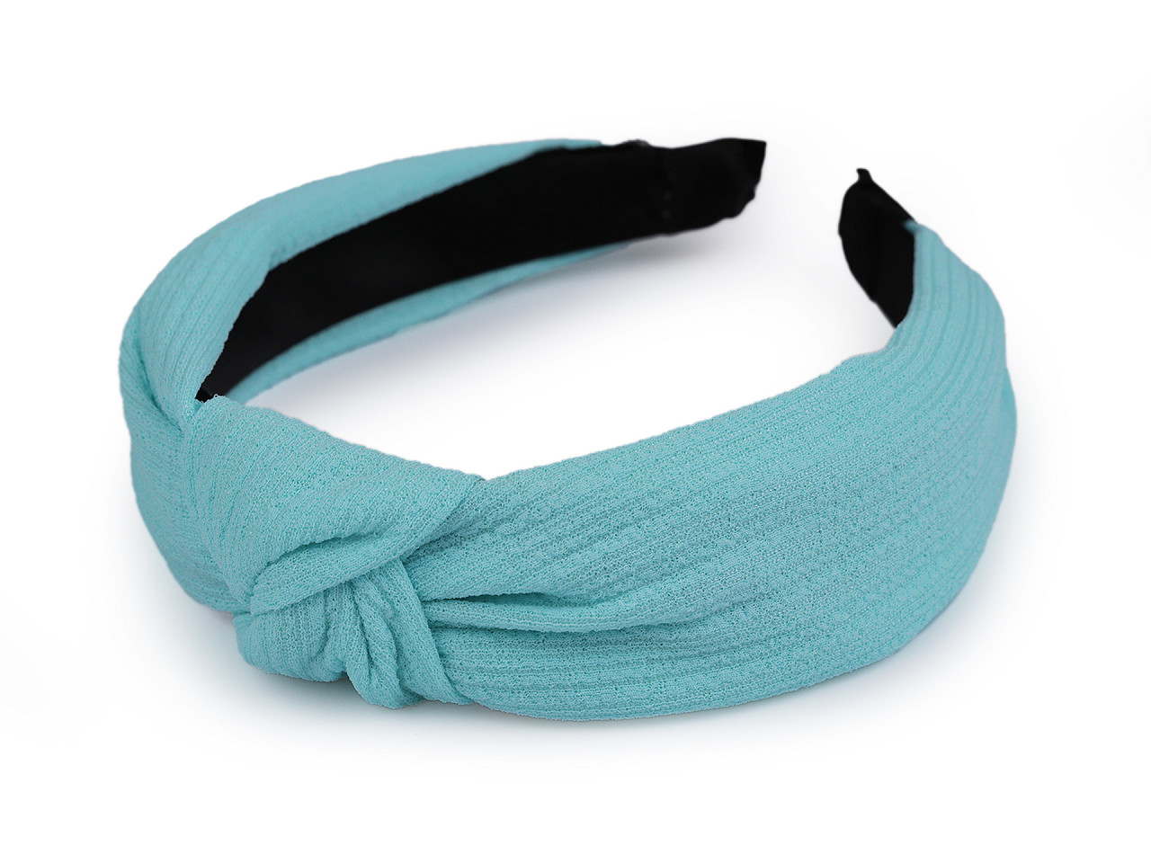 Bentita pentru par cu nod - Bleu nu-mă-uita (1 Bucată)