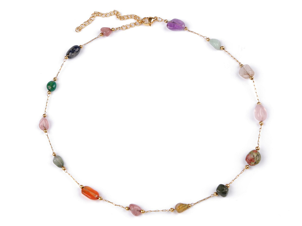 Colier din oțel inoxidabil - Multicolor (1 Bucată)