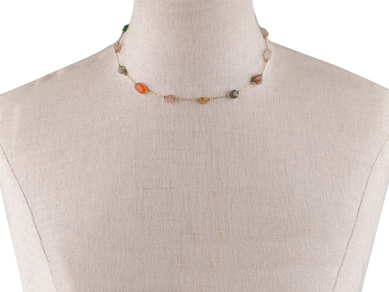 Colier din oțel inoxidabil - Multicolor (1 Bucată)