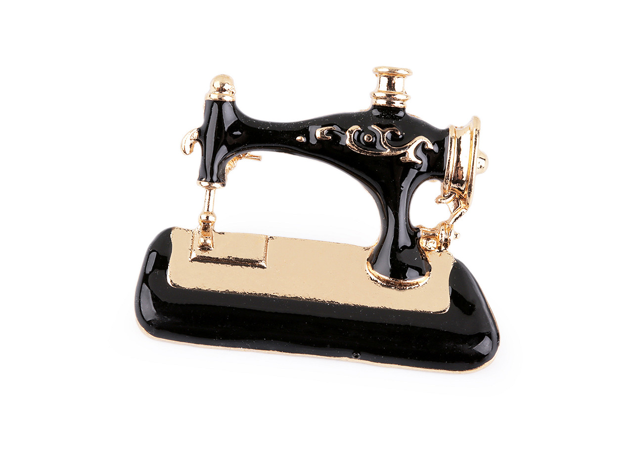 Broșă mașină de cusut - Roșu (1 Bucată)