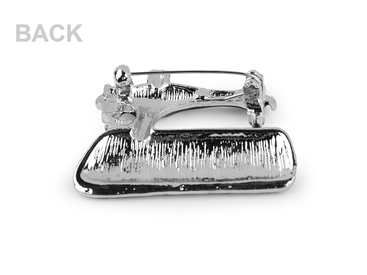 Broșă mașină de cusut - Roșu (1 Bucată)