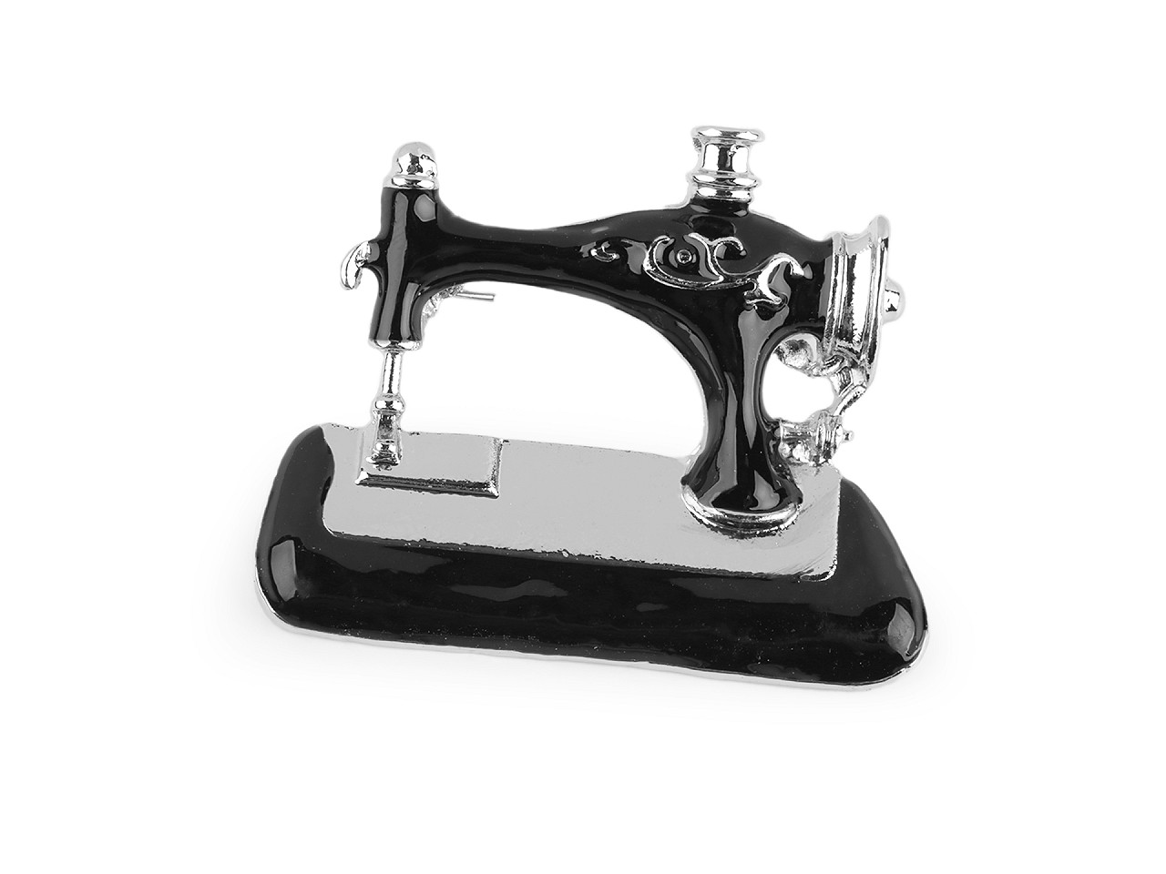 Broșă mașină de cusut - Roșu (1 Bucată)