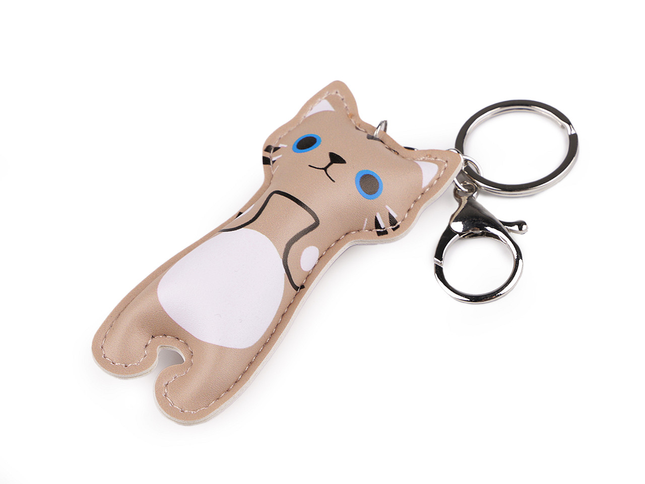 Breloc pentru chei - Alb (1 Bucată)