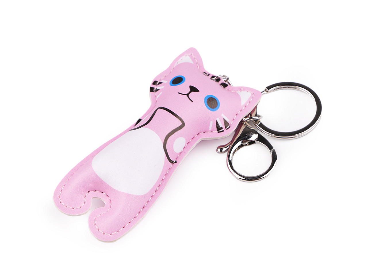 Breloc pentru chei - Alb (1 Bucată)