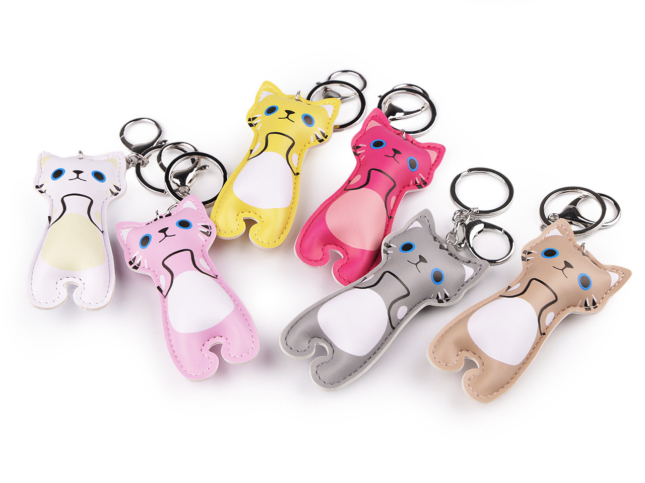 Breloc pentru chei - Alb (1 Bucată)