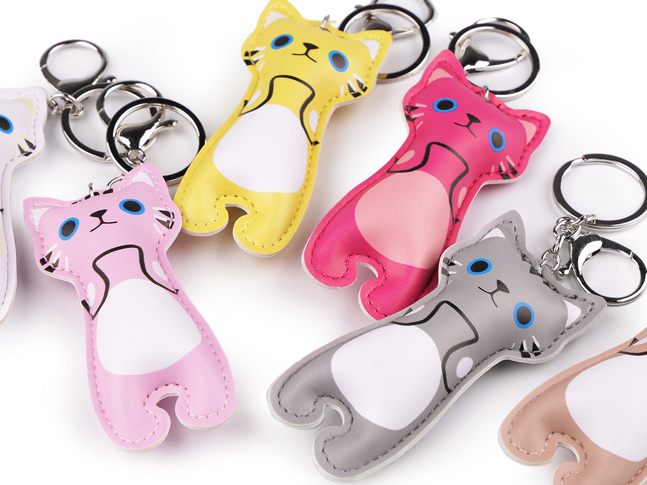 Breloc pentru chei - Alb (1 Bucată)