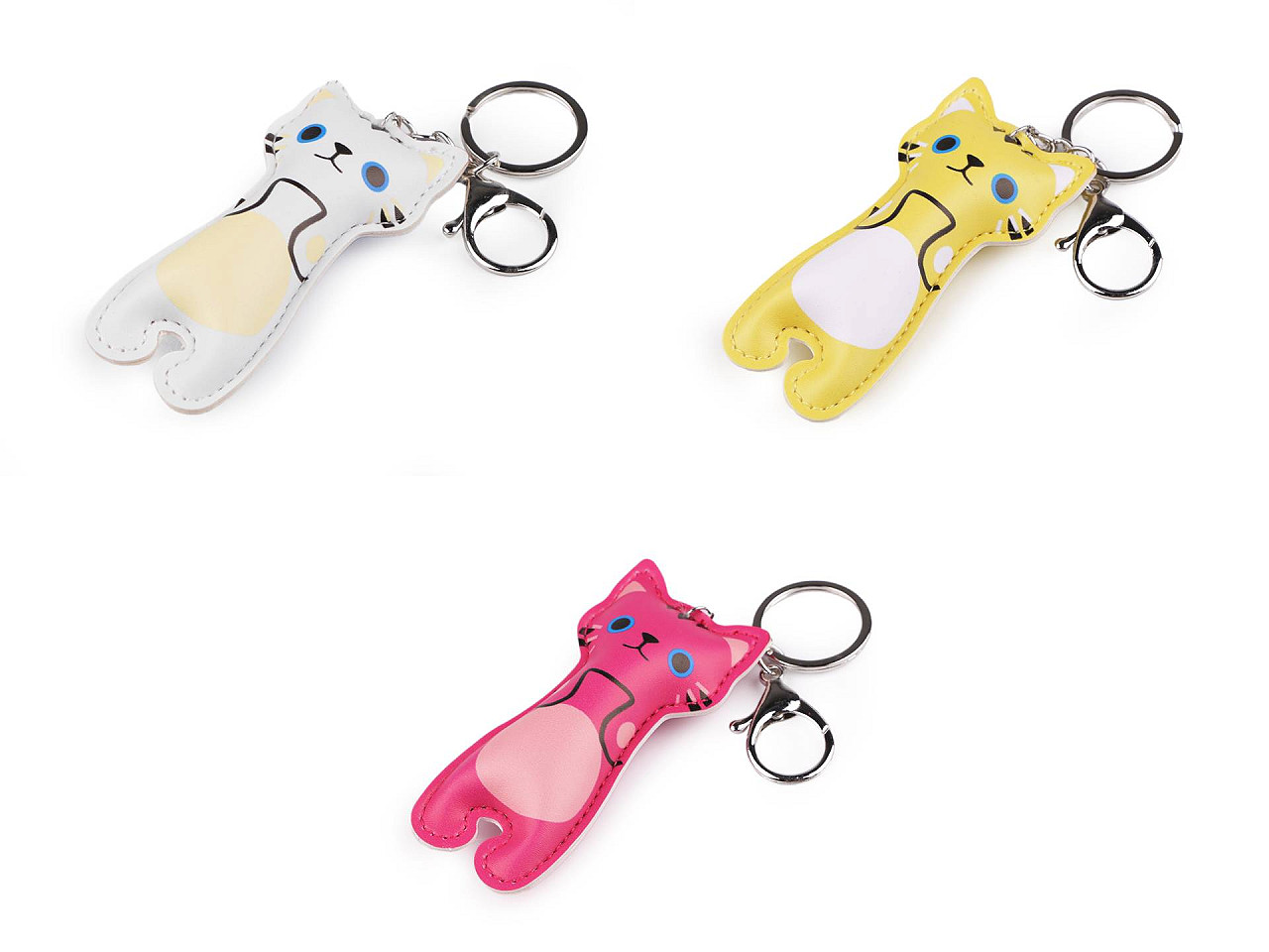 Breloc pentru chei - Alb (1 Bucată)