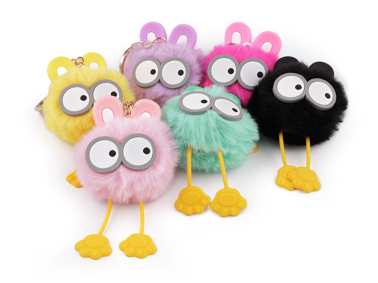 Breloc chei / rucsac - Roz deschis (1 Bucată)