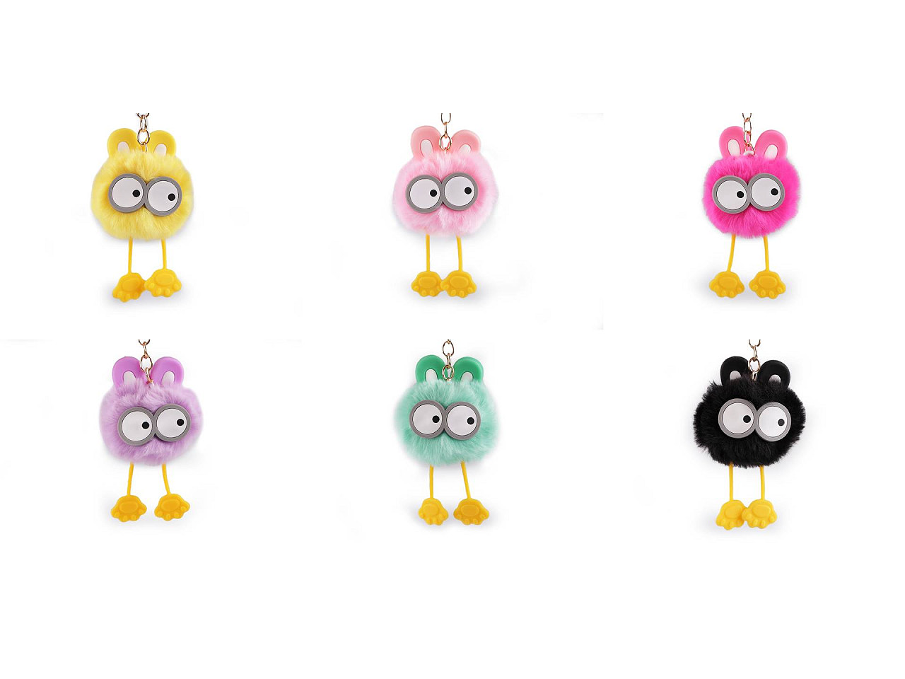 Breloc chei / rucsac - Roz deschis (1 Bucată)