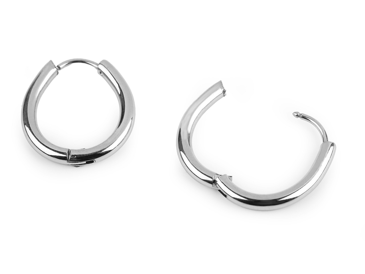 Cercei cercuri din oțel inoxidabil - Auriu (1 Pereche)