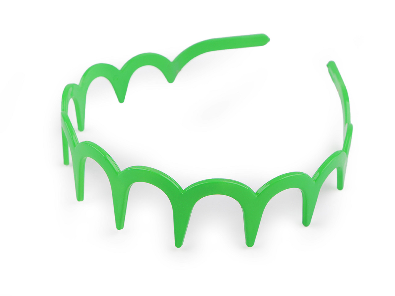 Bentita din plastic pentru par - Roz deschis (1 Bucată)