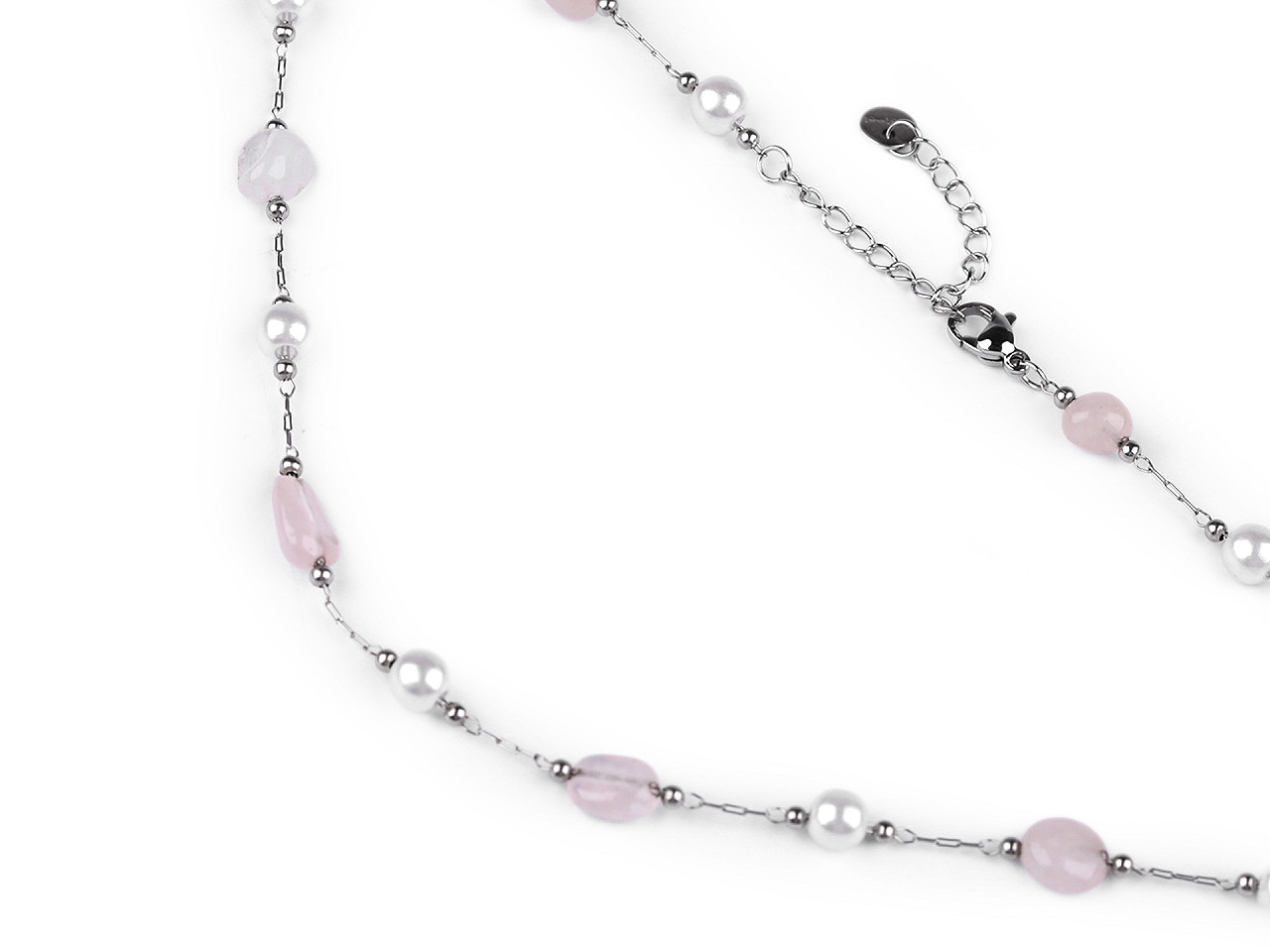 Colier din oțel inoxidabil - Albastru delta (1 Bucată)