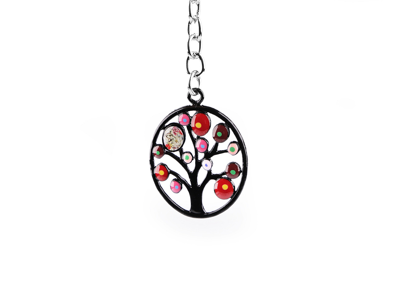 Breloc bufniță, arborele vieții - Verde (1 Bucată)