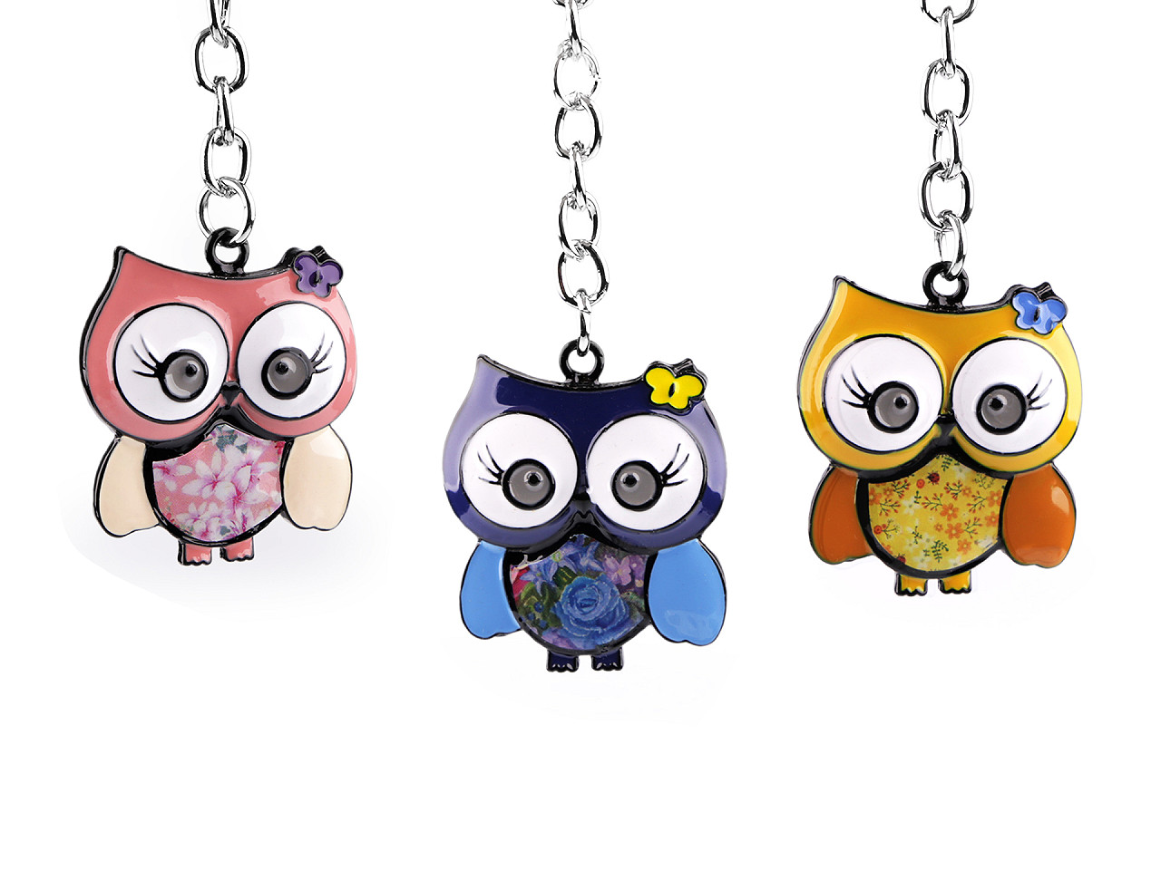 Breloc bufniță, arborele vieții - Verde (1 Bucată)