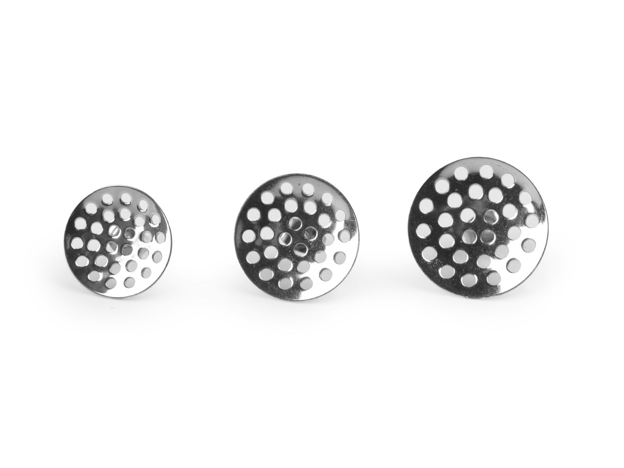 Baza cercei oțel inoxidabil ø16; 18; 20 mm - Platinum (2 Bucăți)