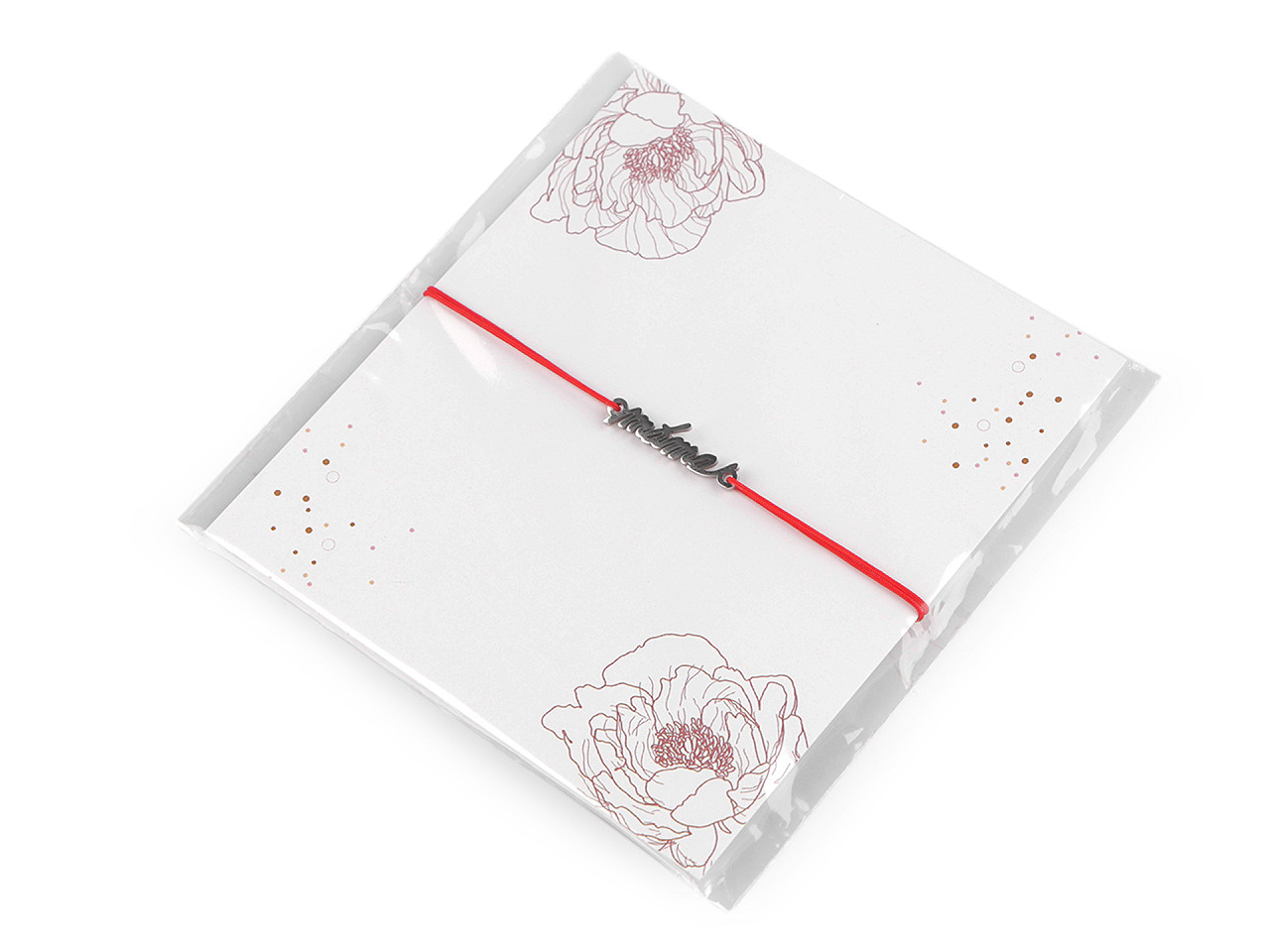 Bratara cu pandantiv din otel inoxidabil - Negru (1 Bucată)