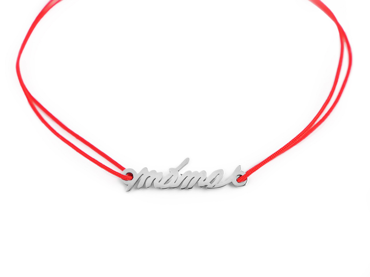 Bratara cu pandantiv din otel inoxidabil - Negru (1 Bucată)