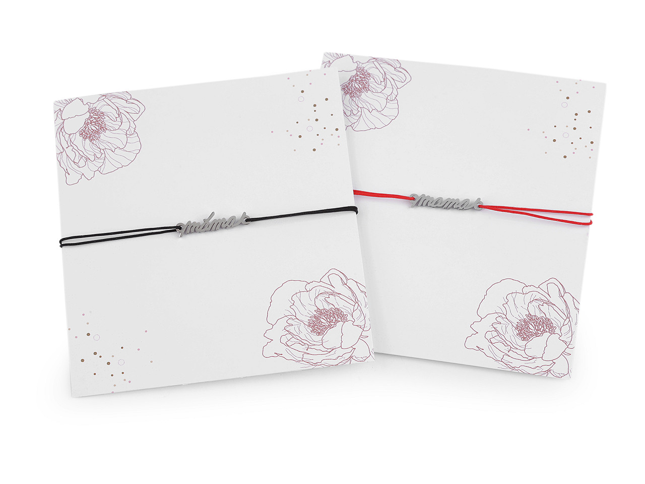 Bratara cu pandantiv din otel inoxidabil - Negru (1 Bucată)