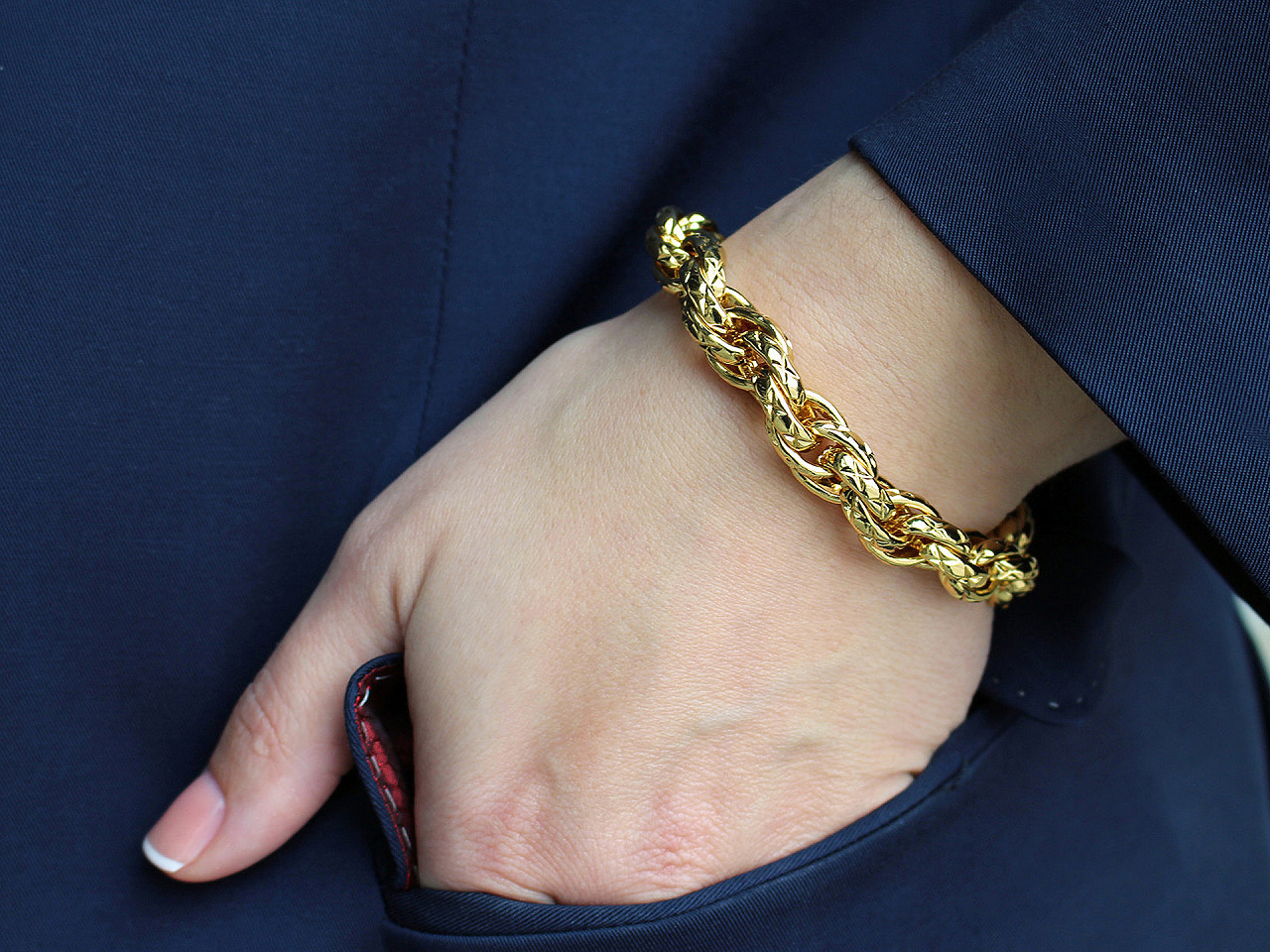 Bratara din otel inoxidabil - Argintiu (1 Bucată)