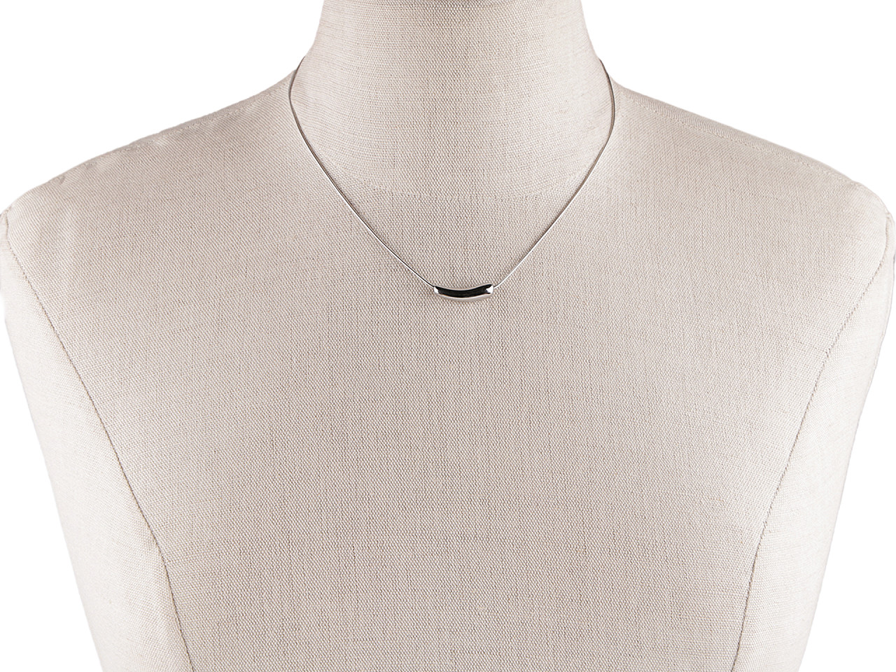 Colier din oțel inoxidabil - Auriu (1 Bucată)