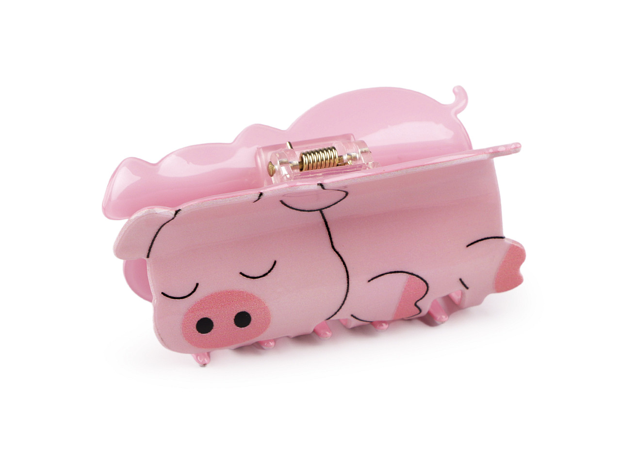 Clește pentru păr - Violet pudrat (1 Bucată)