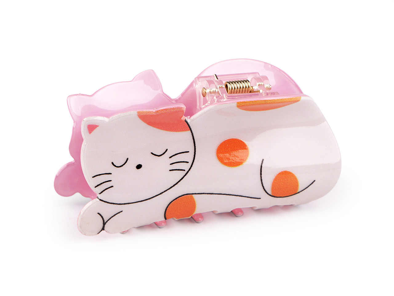 Clește pentru păr - Violet pudrat (1 Bucată)