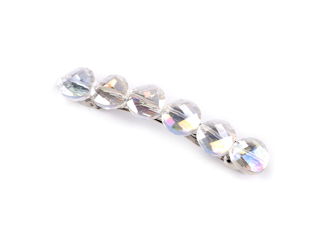 Clamă de păr - Transparent (1 Bucată)