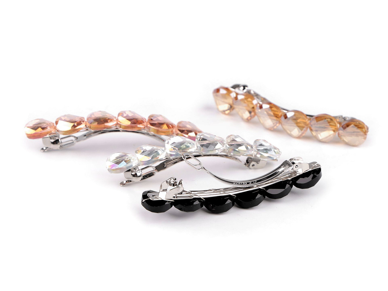 Clamă de păr - Transparent (1 Bucată)