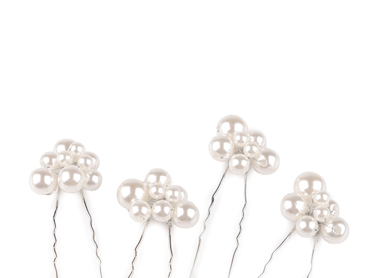 Ac de păr cu perle - Sidef (4 Bucăți)