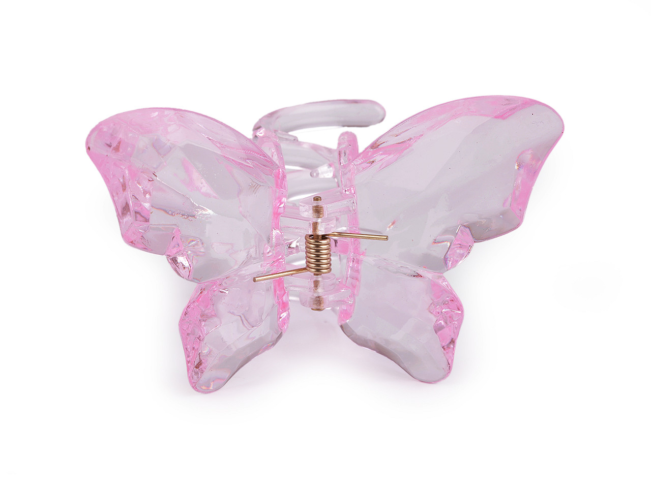 Cleste de păr fluture - Portocaliu (1 Bucată)