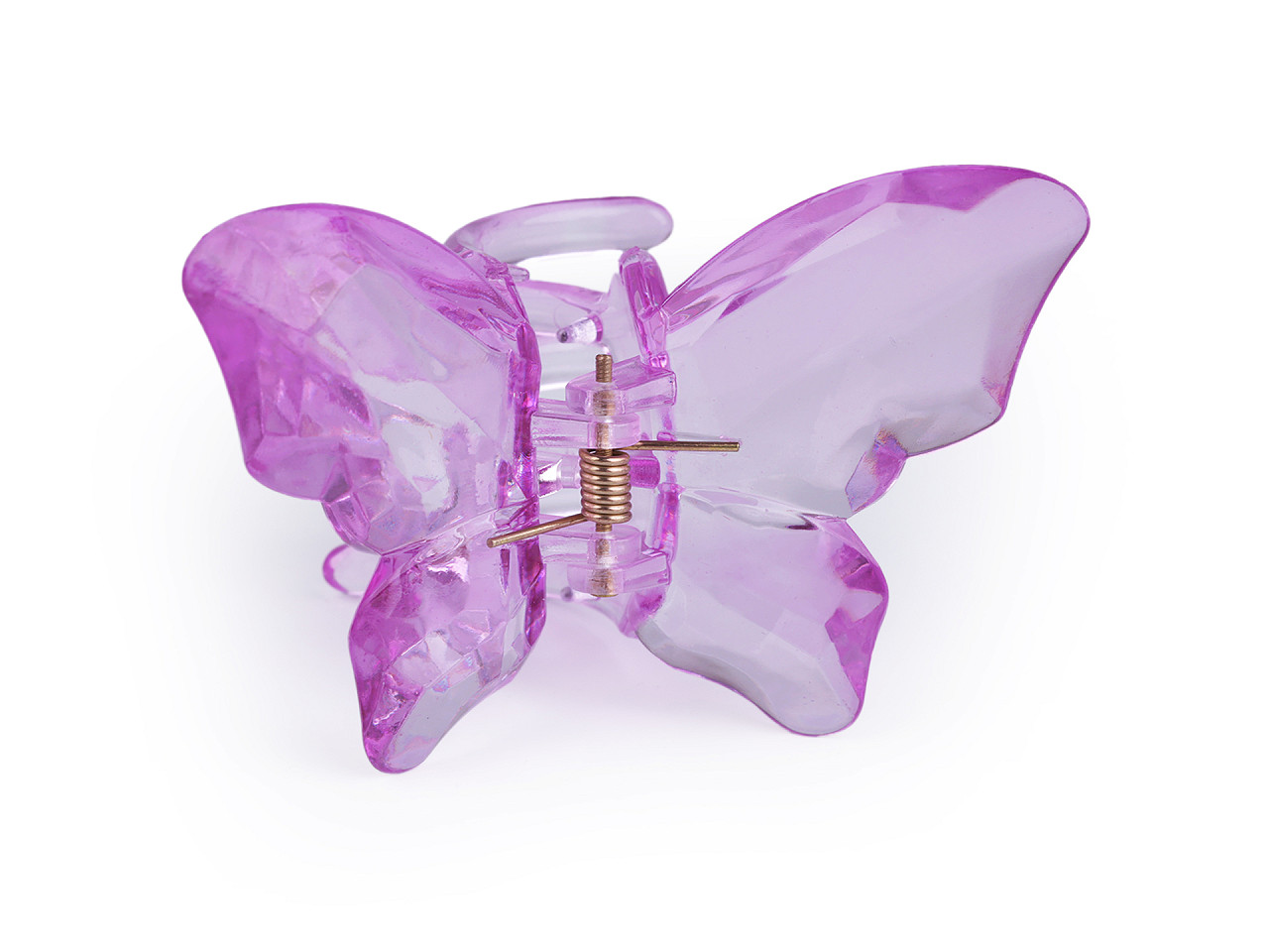 Cleste de păr fluture - Portocaliu (1 Bucată)