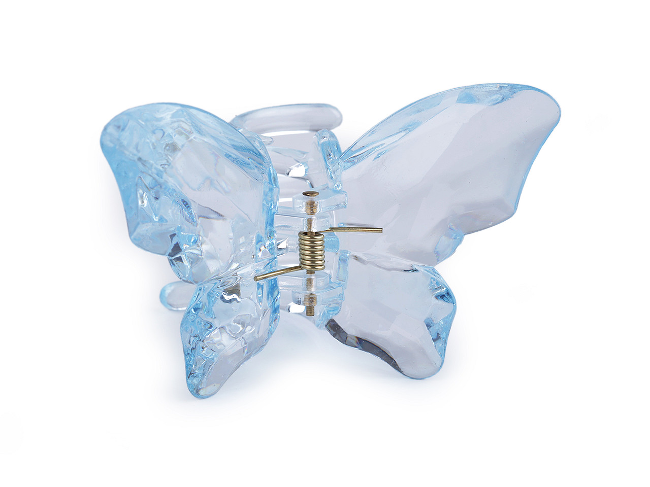 Cleste de păr fluture - Portocaliu (1 Bucată)