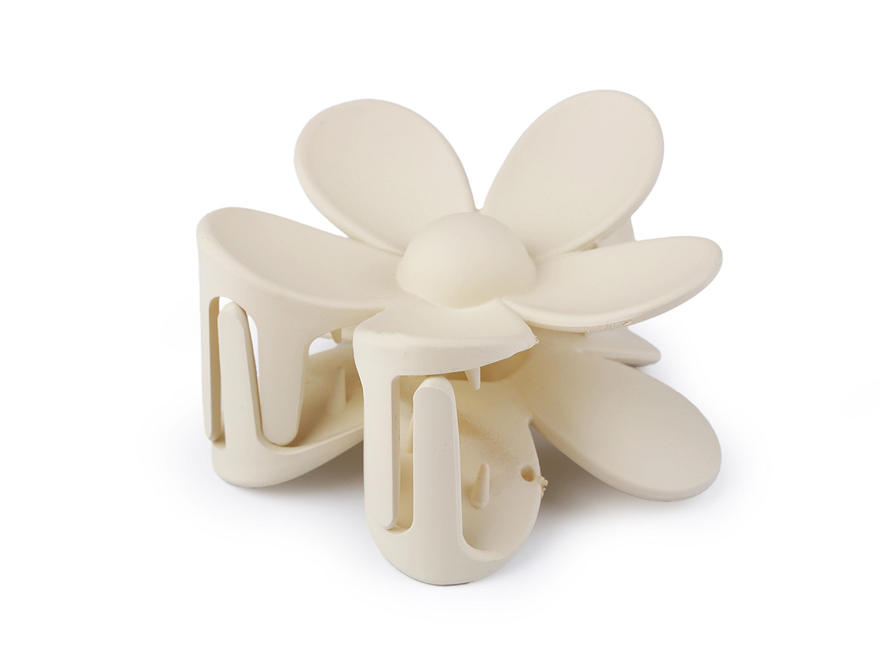 Clește de păr floare - Negru (1 Bucată)