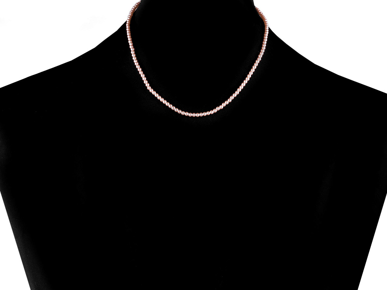 Colier de perle - Alb (1 Bucată)