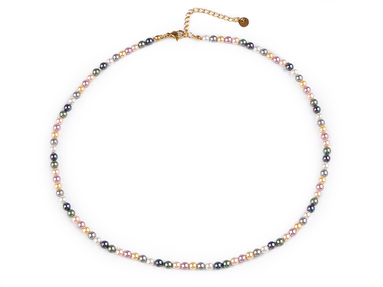 Colier de perle - Multicolor (1 Bucată)