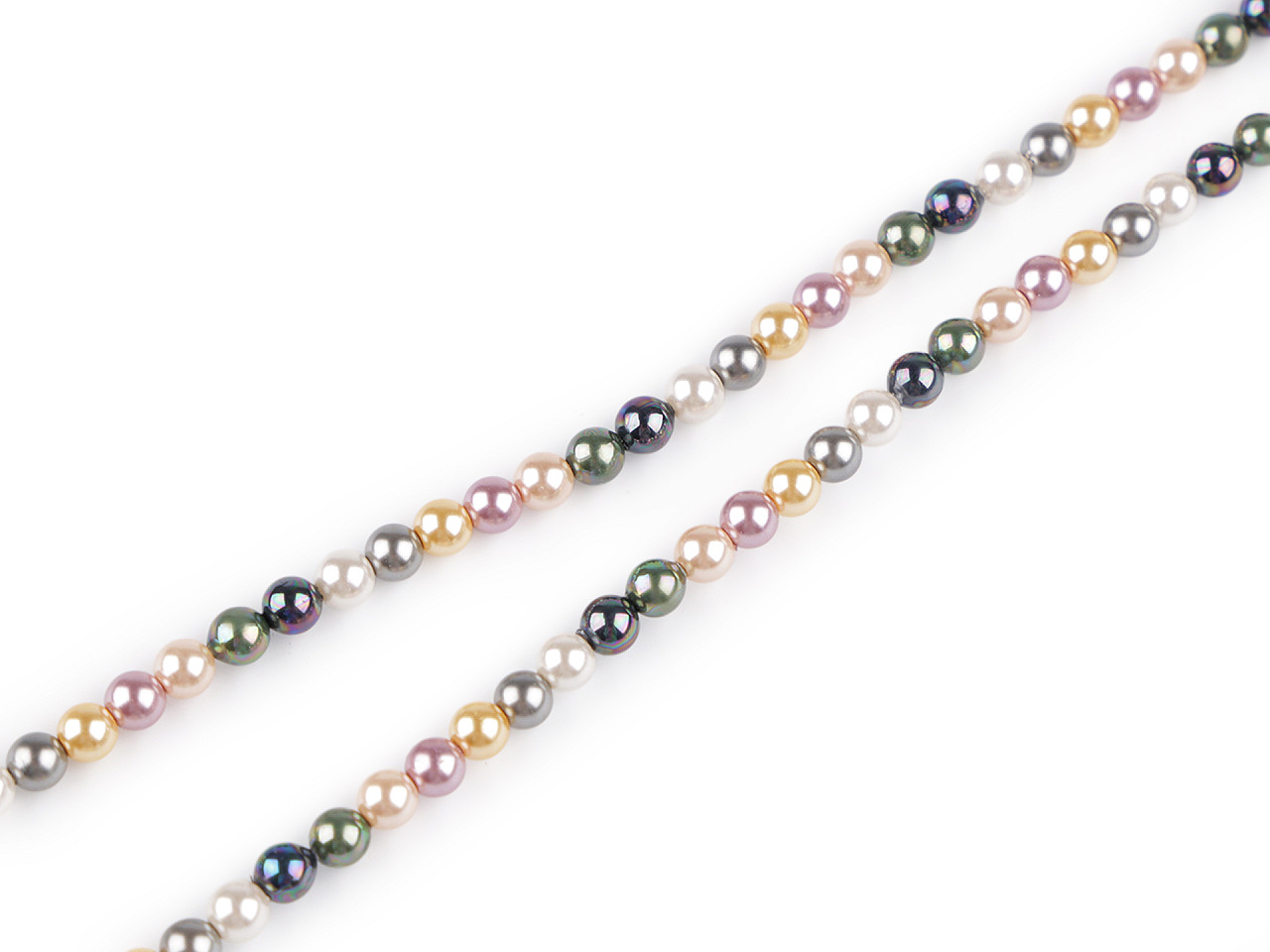 Colier de perle - Multicolor (1 Bucată)