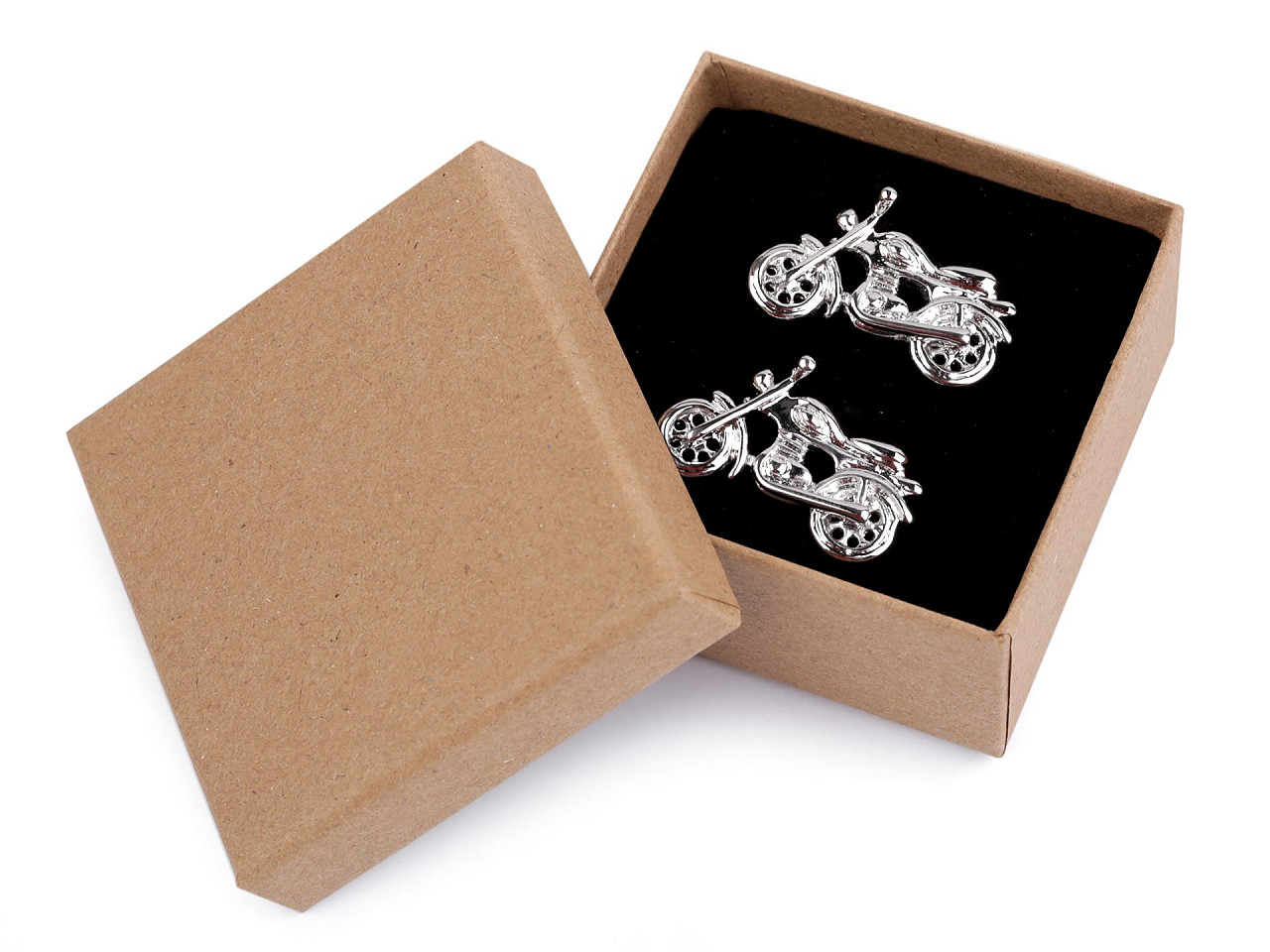 Butoni de manșetă în cutie cadou - Platinum (1 Cutie)