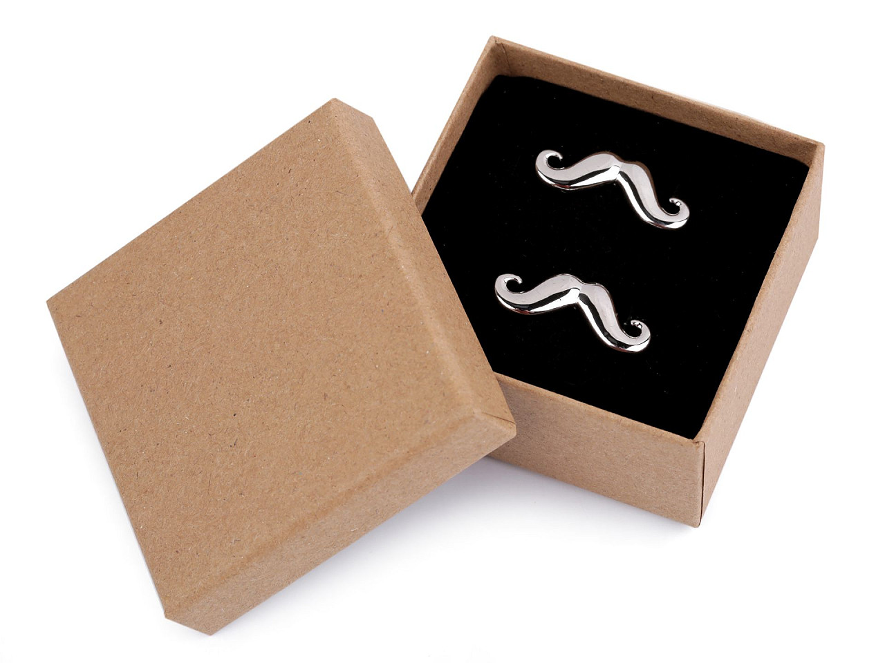 Butoni de manșetă în cutie cadou - Platinum (1 Cutie)