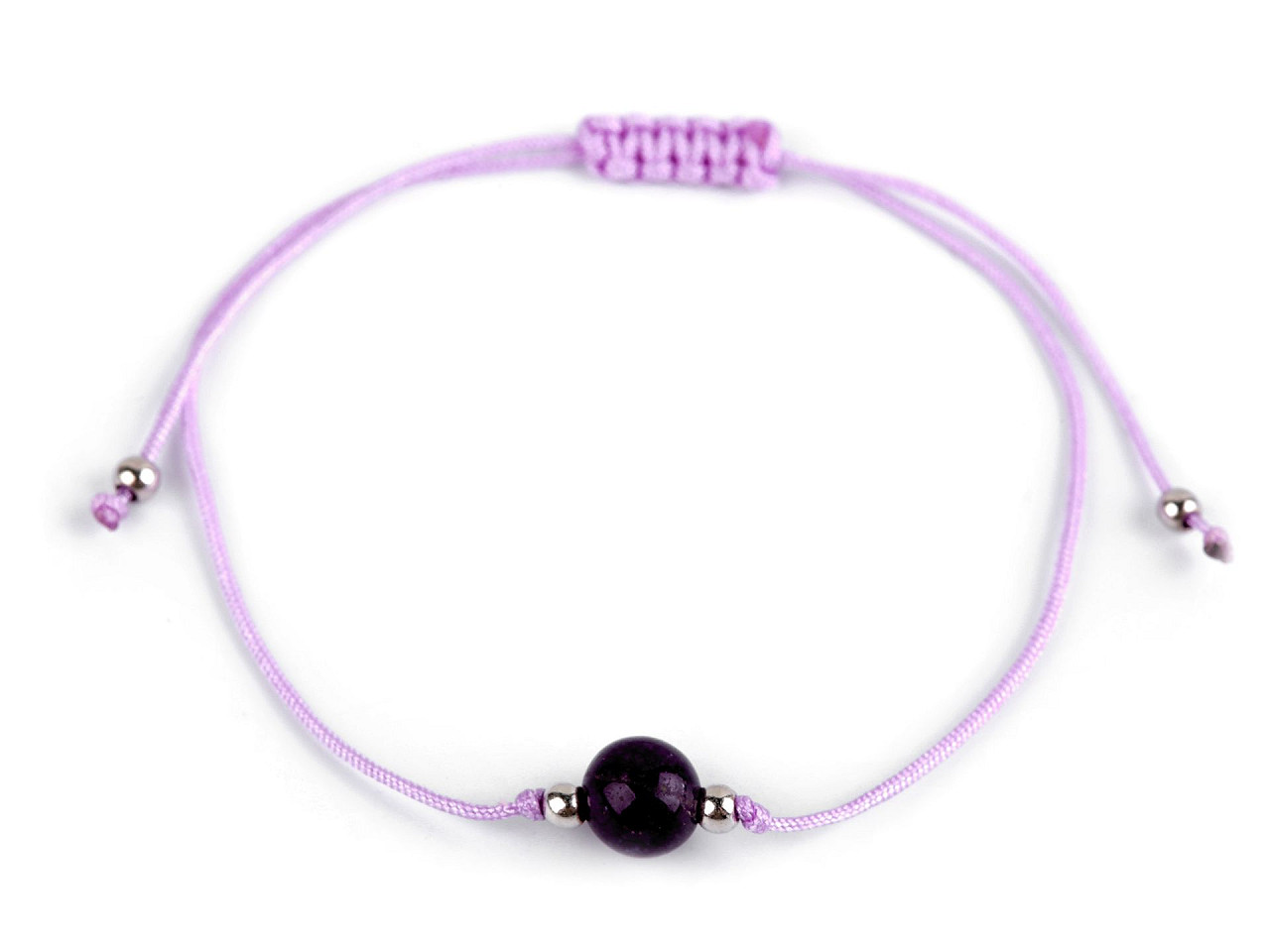 Brățară shamballa cu imitație de minerale - Verde (1 Bucată)