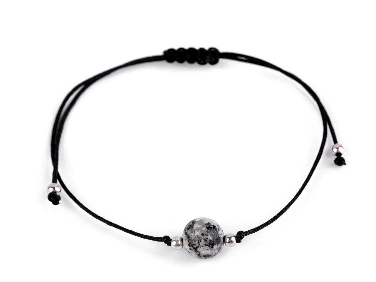 Brățară shamballa cu imitație de minerale - Verde (1 Bucată)