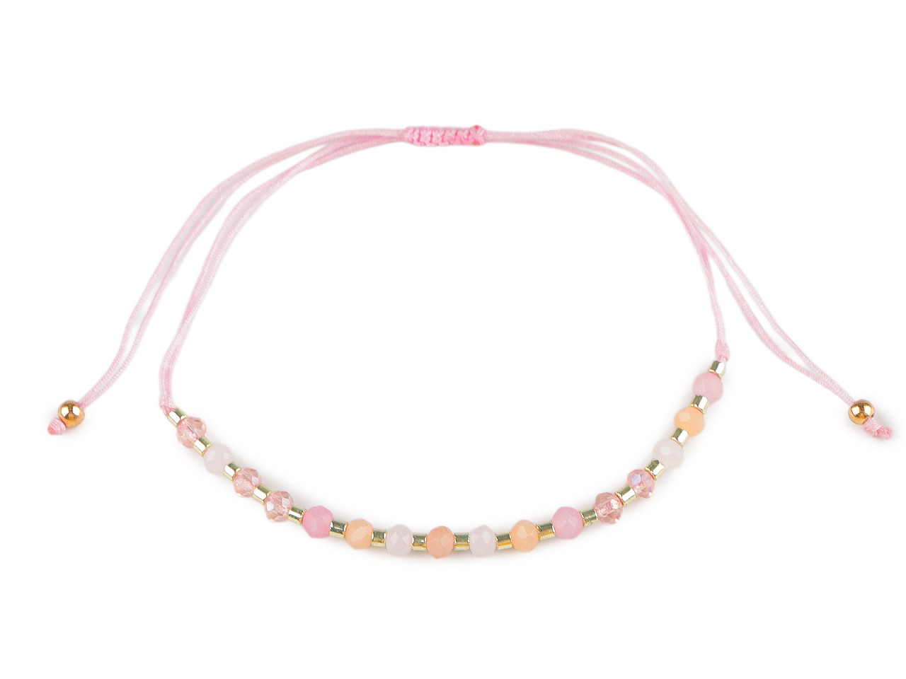 Brățară shamballa cu mărgele fațetate și efect ab - Numai magazine (3 Bucăți) Brățară shamballa cu mărgele fațetate și efect ab - Numai magazine (3 Bucăți)