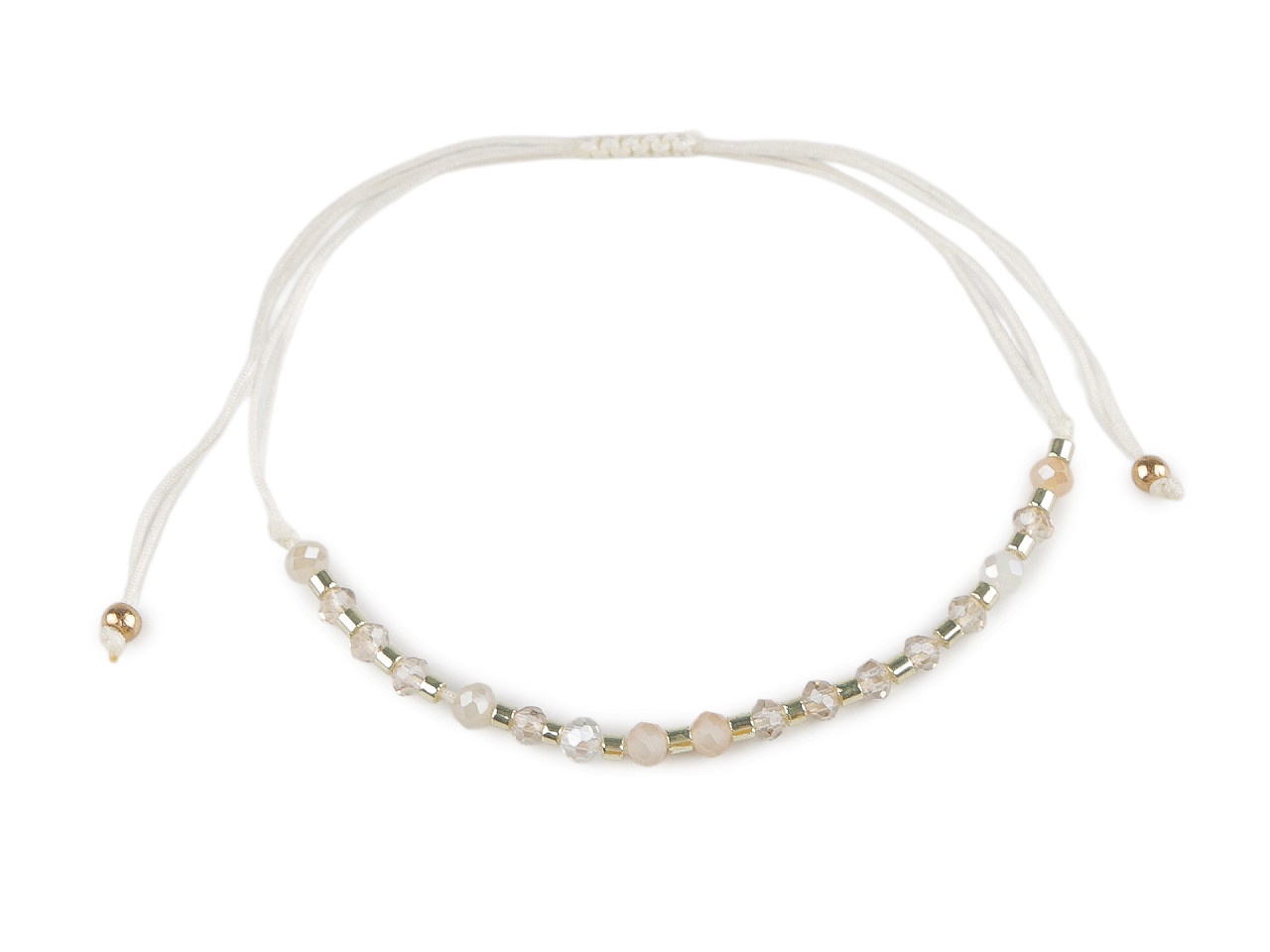 Brățară shamballa cu mărgele fațetate și efect ab - Numai magazine (3 Bucăți) Brățară shamballa cu mărgele fațetate și efect ab - Numai magazine (3 Bucăți)