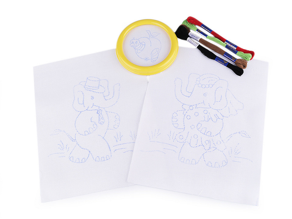 Set de brodat pentru copii - Conform imaginii (1 Bucată)