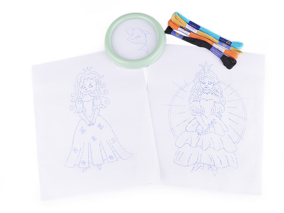 Set de brodat pentru copii - Conform imaginii (1 Bucată)