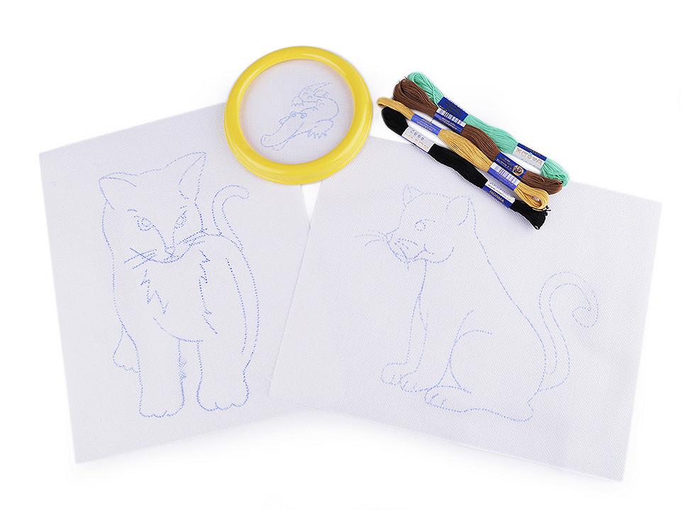 Set de brodat pentru copii - Conform imaginii (1 Bucată)